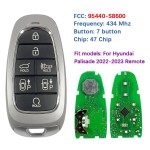 2022-2023 Hyundai Palisade / 7-Button Smart Key / PN: 95440-S8600 / TQ8-FOB-4F28 (AFTERMARKET)